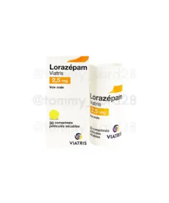LORAZEPAM Viatris 2.5mg 🇫🇷