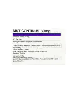 MST CONTINUS 30mg 🇬🇧