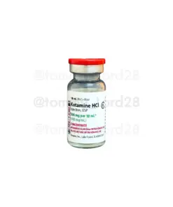 Ketamine HCI 500 mg per 10 mL(RED/WHITE BOTTLE)🔴⚪️