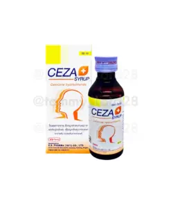 CEZA+Syrup 60ml (Cetirizine Hydrochloride)🇹🇭