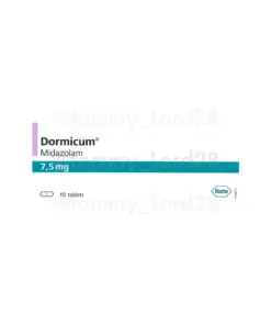 Dormicum® 7,5 mg (Roche – Blue Stripe) 🇩🇪