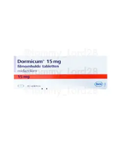 Dormicum® 15 mg (Roche – Red Stripe) 🇩🇪