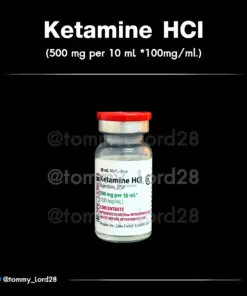 Ketamine HCI 500 mg per 10 mL(RED/WHITE BOTTLE)🔴⚪️