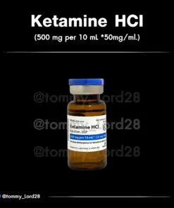 Ketamine HCI 500 mg per 10 mL(BLUE/AMBER BOTTLE)🔵🟤