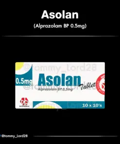 Asolan 0.5mg (alprazolam) 🇲🇾