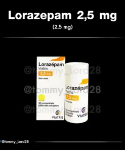 LORAZEPAM Viatris 2.5mg 🇫🇷