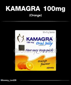 KAMAGRA Oral Jelly 100 mg  (ORANGE) 🇮🇳