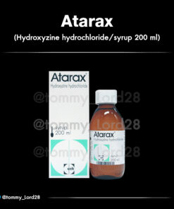 Atarax (Hydroxyzine hydrochloride) 200ml  🇧🇪