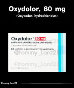 Oxydolor® 80 mg (Oxycodone Hydrochloride) 🇦🇺