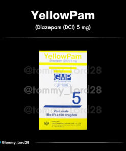 YellowPam® (Diazepam (DCI) 5 mg)🇰🇭